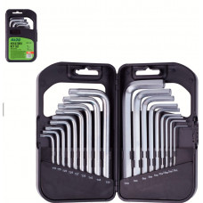 Набір шестигранників та зірочок 18шт H1.5-10мм/Т10-50 "Alloid" (HШТ-1818)