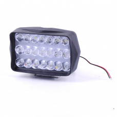 Фара-LED Прямокутник 21W (1W*21) 12V 125*70*45mm Дальнє/(1шт) (пластик.) ORL-G315