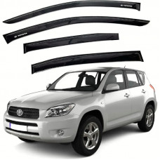 Дефлектори вікон Toyota RAV4 05-13 П/К скотч "Av-Tuning"