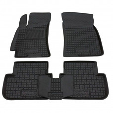 Килимки салона Daewoo Lanos/Sens 5шт рівні+перемичка "Avto-Gumm" 11146