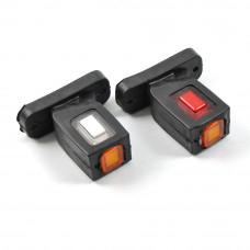 Габарит "ріжки" прямий 10см 12/24v Неоновий (3х кольоровий) Kogel-Krone NEON (2шт)