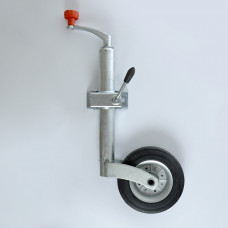 Колесо опорне причепа SPP 150 кг + хомут 48мм 2 відп. (Польща) (KM-01)