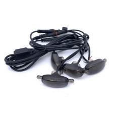 Габарит - білий - 37х17мм - 12V Led 12 діодів - у решітку радіатора (4шт)