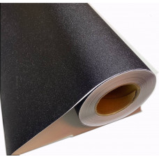 Плівка вінілова ПВХ Чорна Алмазна крихта (бухта 1.52*28м) 160мікрон MG-01