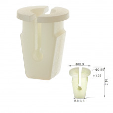 Кліпси C0945 під саморіз VW, AUDI, SEAT (165827592, 57309, 14201) ( уп. 100 шт.)