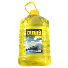 Рідина в бачок омивача 5L "LSA" Лимон (4шт/уп)