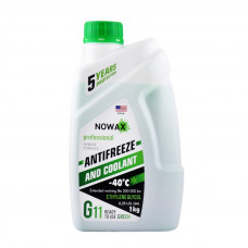 Антифриз 1kg Зелений -40°С G11 NX01008 "Nowax" (15шт/ящ)