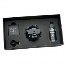 Ароматизатор багаторазовий в авто "Пітбуль" Чорний матовий/Matte Black (Хілтон) Освіжувач в авто