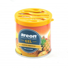 Освіжувач гель консерва 80gr - "Areon" - GEL - Tutti-Frutti (Тутті-Фруті) (12шт)