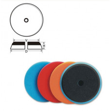 Полірувальний круг на липучці D155/D130/H(11+15мм) Жовтий DA/RO "Adept Elit"