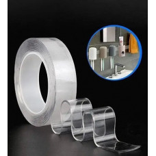 Нано стрічка Кріпильна Багаторазова клейка (1мм*3см*1м)