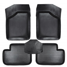 Килимки гумові Lada 2108-21099/2113-2115 (5шт) коритом+перемичка "Дубно"