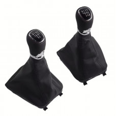 Ручка КПП з чохлом Skoda Superb 3T MKII(08-12) шкіра (R5 Speed) FXSKD-27/5