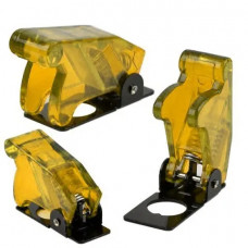 Кришка для тумблера - оранжева - прозора - RS 25