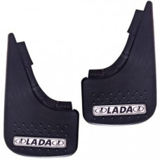 Бризковики малі "Lada" Серебренн. напис + М'який бриз-к із видавлен. шипами "Елегант"(2шт)