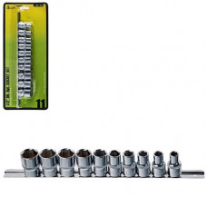 Набір головок 11од. 1/2" (10-24мм) 6гран. "Alloid" (НГП-4011) блист.