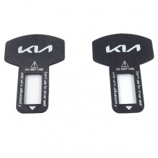 Заглушка ременя безпеки нейлон "KIA" (2шт/уп)