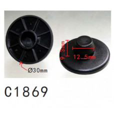 Кліпси C1869 килимків AUDI, VW, SEAT, SKODA (8E0-864-229-9B9, 8E08642299B9, 12809) (уп.100шт)