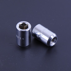 Гайка 12х1,5х32 хром конус внутрішній. шестигранник (20 шт) (пакет) F 370