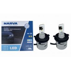 Лампа LED H4 радіатор+кулер 38W/3400Lm/6000K IP67/12-24V "NARVA" Range Power Advanced 181878100