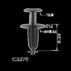 Фіксатор C3372 бампер/багажник Mercedes A2309900092 ( уп. 100 шт.)