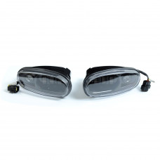 Додаткові LED фари - Daewoo Lanos 45W+DRL Біла металевий корпус "ЛІДЕР"