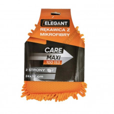 Рукавиця шиншила для миття двостороння 17*25см (мікрофібра+сітка) 100 153 "Elegant" (24шт/ящ)