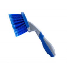 Щітка з короткою ручкою для миття (Синя), ручка - 21см