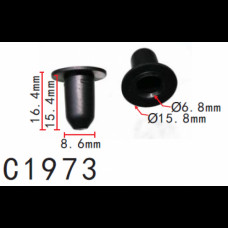 Кліпси C1973 молдингу Audi Seat Skoda VW 3C0853586 ( уп. 100 шт.)