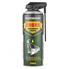 Мастило силіконове спрей 550ml "Cobra" NX55110 PROFESSIONL (з аплікатором) (24шт/ящ)