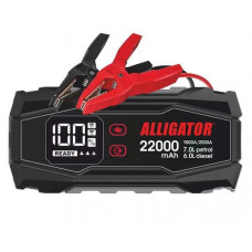 Зарядно-Пусковий Пристрій 1000А старт - 22000 mAh - 12В- "Alligator" Jump Starter JS845