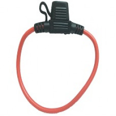 Корпус запобіжника "mini" SQ-722 (чорний+червоний) дріт перетином d 1,5 кв.)