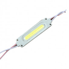 Світлодіод-Модуль 12V COB 6 Білий 7х1,5" 80141" 6500К(Колба) (3W)