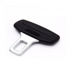 Заглушка ременя безпеки метал у пластику + отвір під ремінь Чорна ОРИГІНАЛ (1шт)