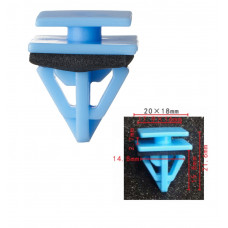 Кліпси C1152 молдингу/порогів HYNDAI, SSANGYONG, KIA (877583L000, 87758-3L000, 15210) ( уп. 100 шт.)