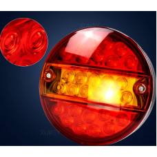 Задній ліхтар Круглий 12/24V (Ø-135мм.Н-55мм) 29LED HZ 602-B53 з ПРОВОДОМ (1шт/уп)