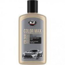 Поліроль кузова крем 250ml Срібло "K2" K20550 Color Max / приховує подряпку / посил. колір