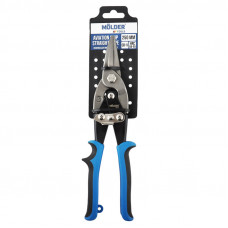 Ножиці по металу, прямі 250мм/10" "Molder" (MT49225)