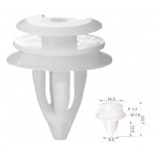 Кліпси C1481 обшивки двери BMW Mini Porsche Land Rover Ford 51411973500 ( уп. 100 шт)