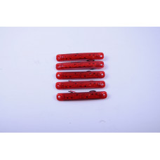 Габарит - червоний - 100х15мм - 12/24V Led 9 діодів - "Thoc Auto" ТН-912 (5шт)