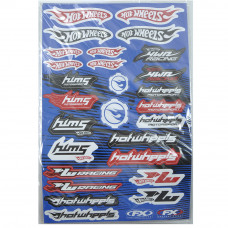 Наліпка МОТО "Hot Wheels" (37x24,5) велика