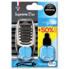 Освіжувач рідкий на обдув 2*7ml - "Aroma" - Supreme Duo Slim - Aqua (Аква) (10шт/уп)