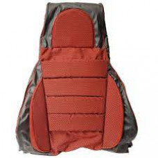 Чохли "PILOT" 2107 шкір.зам + тканина червона