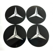 Логотипи до ковпака SKS Mercedes-Benz (4шт) (відпускається на 1 комплект ковпака)