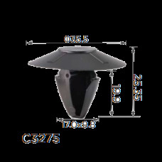 Кліпси C3275 обшивки Renault (7703077470, 10945) (уп.100шт)