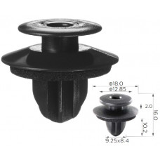 Кліпси C1226 Toyota Lexus OEM: 7586702010, 90467-A0007, 90467A0007 ( уп. 100 шт)