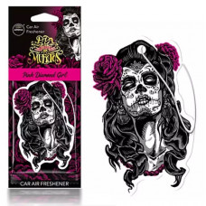 Освіжувач сухий лист - "Aroma" - Dia De Los Muertos - Pink Diamond Girl 83116