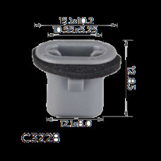 Кліпси C3228 NISSAN, INFINITI (97060-3FY0B, 970603FY0B, 14508) ( уп. 100 шт.)