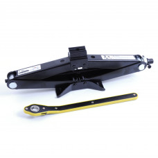 Домкрат-ромб з тріскачкою 2 т/гумова подушка поворотна "Elegant" 100816 (8шт/ящ)