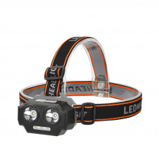 Ліхтарик налобний X-Balong SQ-803, 5 режимів, P30+SMD, акб 18650, USB 1200mAh